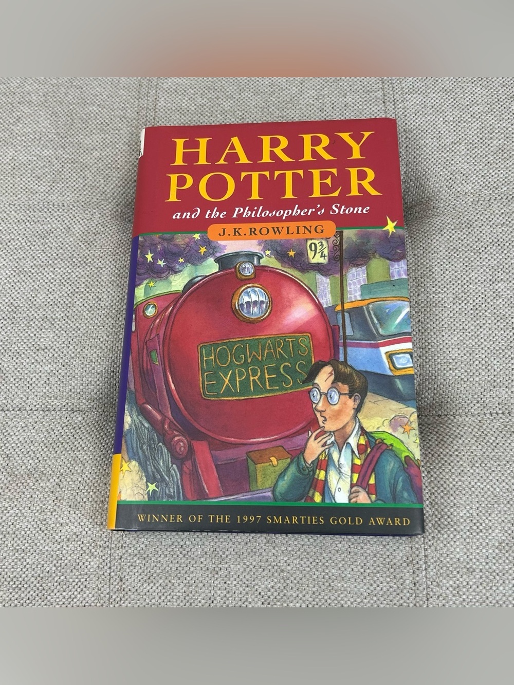 Harry Potter and The Philosopher’s Stone 1st Ed 6th Printing Hardcover Book EUC